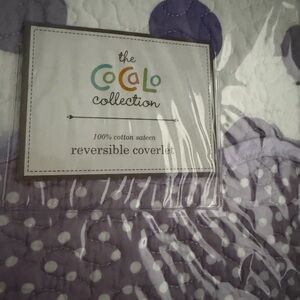 CoCaLo Purple Reversible Coverlet